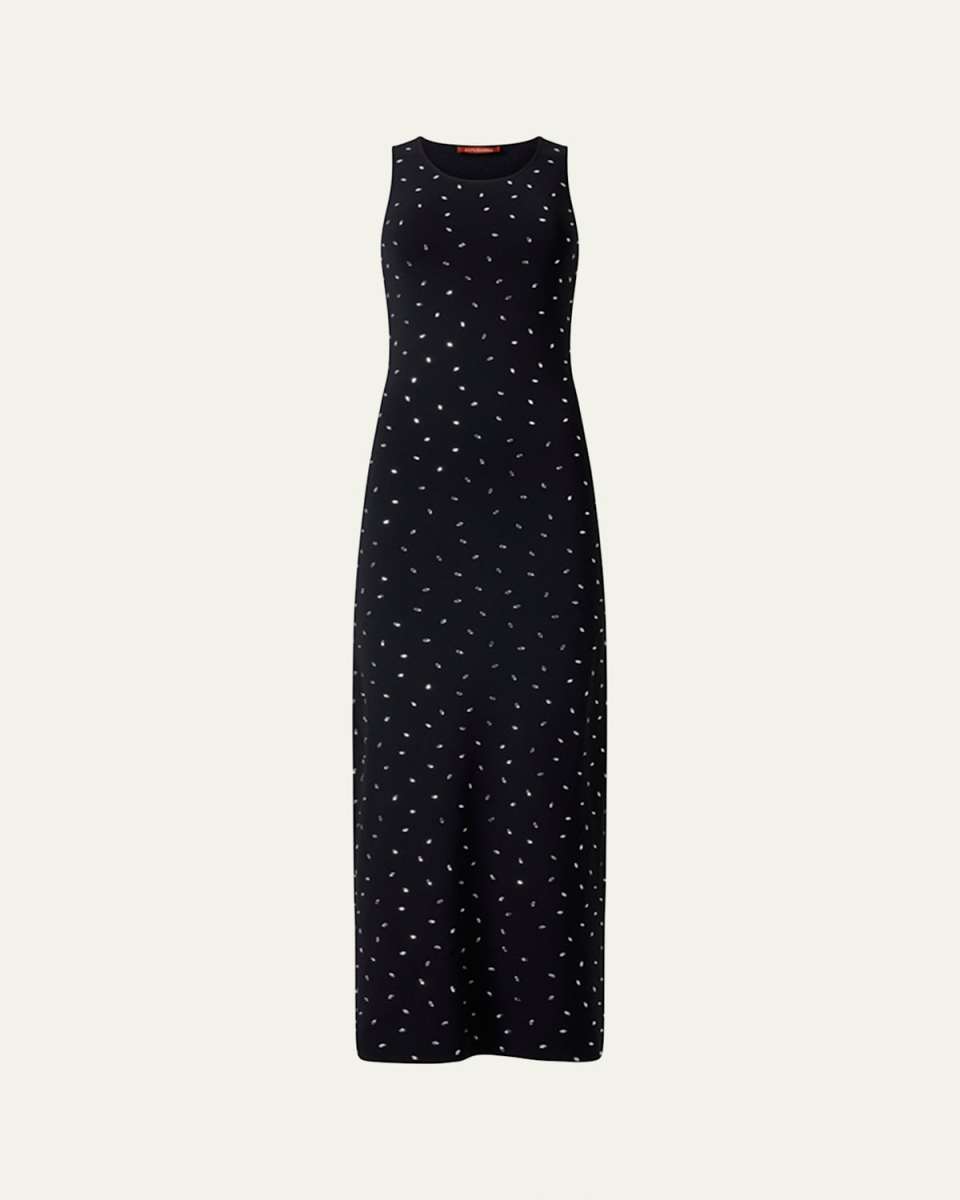 Geordie Embellished Sleeveless Dress